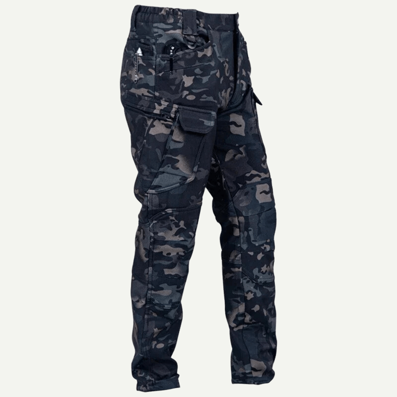 Men Waterproof Warm Fleece Pants for Outdoors