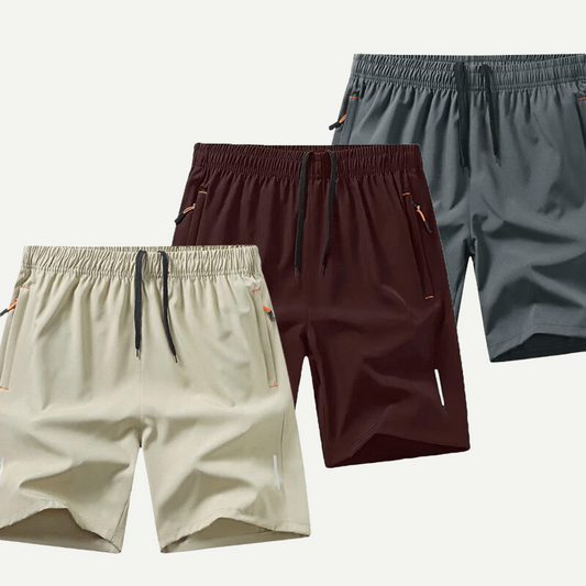 Men's Quick-Dry Training Shorts (3 PACK)