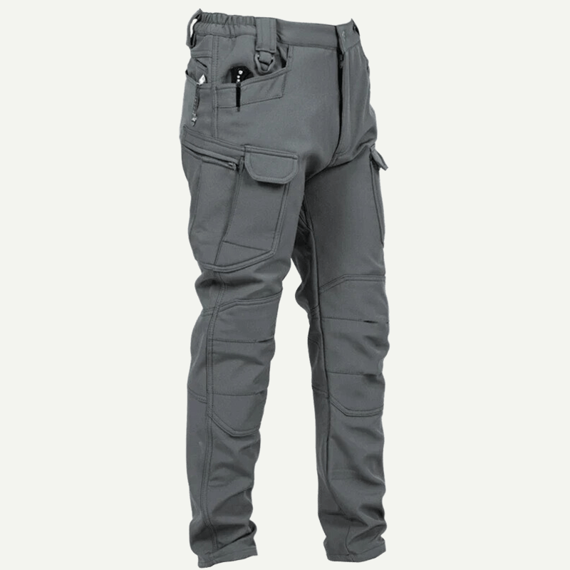 Men Waterproof Warm Fleece Pants for Outdoors