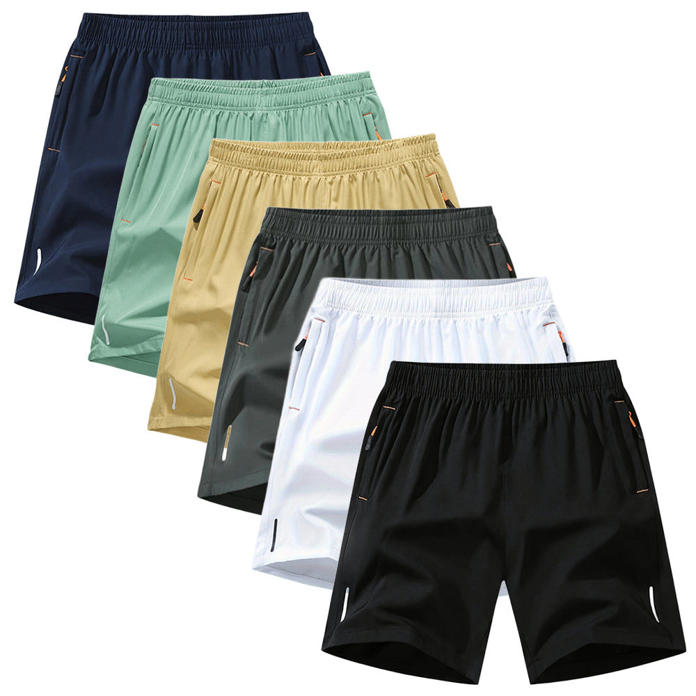 3/6 Pack Men's Quick-Dry Shorts